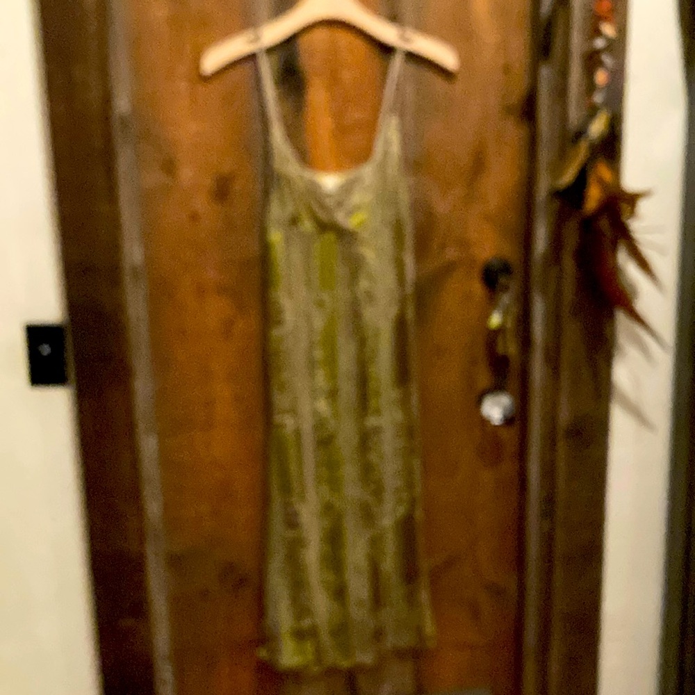 Silk dress by Samantha Chang size M